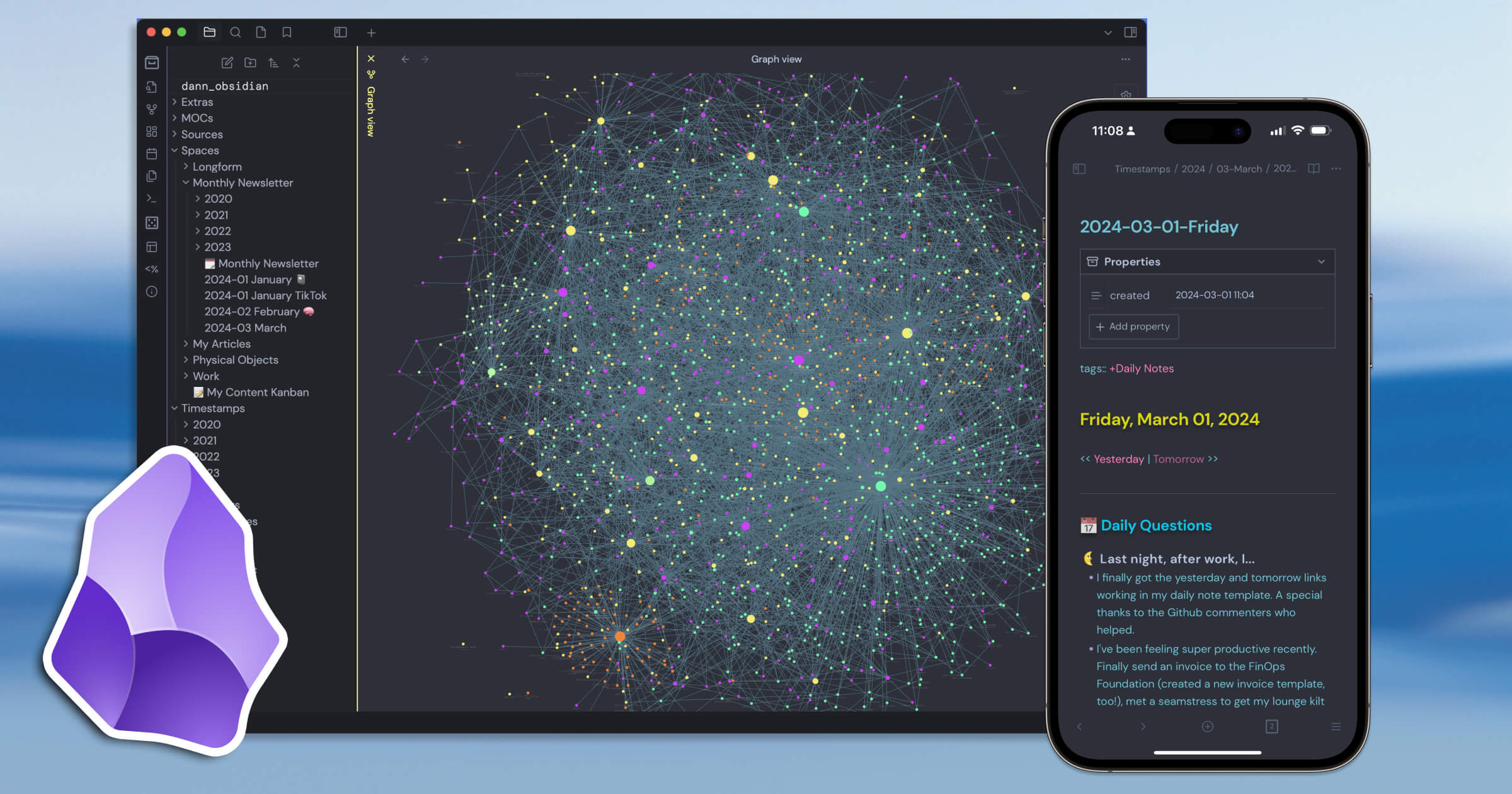 Obsidian Review 2026: Privacidad y Conexiones Lógicas Puras